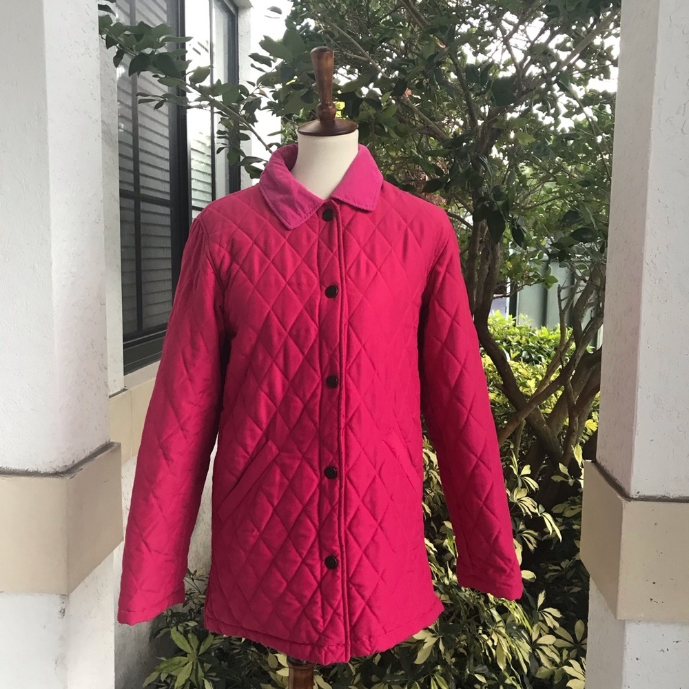 Lilly Pulitzer Quilted Pink Spring jacket